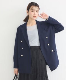 earth music&ecology リボンプリントシアープルオーバー