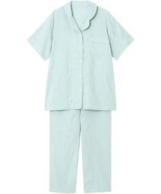 ワコール／睡眠科学 パジャマ 5分袖 半袖 9分丈 綿100%(天綿)(本体) レディース YDT144 睡眠科学／ワコール