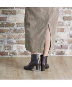 MODE ET JACOMO <D'ICI>ラウンドスクエアトゥショートブーツ