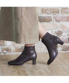 MODE ET JACOMO <D'ICI>ラウンドスクエアトゥショートブーツ