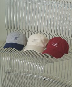 Green Parks ｅｖｅｒｙｗａｌｋ．コーデュロイロゴキャップ