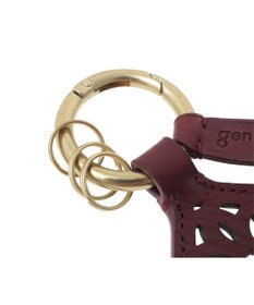 genten アーガイルカットワーク キーリング