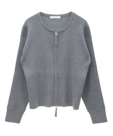 Green Parks ＺＩＰ付きニットカーディガン