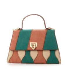 UNBILLION カシュカシュ cachecache / スエード調切り替えハンドバッグ