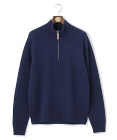 J.PRESS MEN 【KING SIZE】【Cash Lamb’s Wool】ハーフジップニット