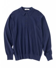 UNFILO MENS ライトウォーム ニットポロ