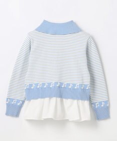 組曲 KIDS 【110-140㎝】ハーモニー ボーダートップス