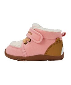 MIKI HOUSE HOT BISCUITS 【14-16cm】 かかと顔ドン あったかボア付き セカンドシューズ