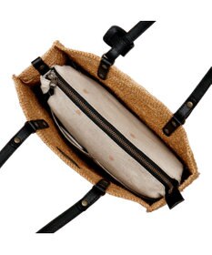 IBIZA ラフィア　セミショルダーバッグ