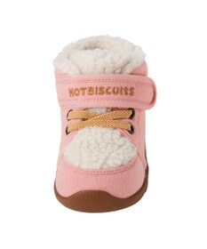 MIKI HOUSE HOT BISCUITS 【14-16cm】 かかと顔ドン あったかボア付き セカンドシューズ
