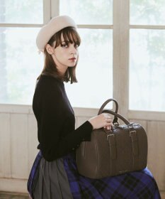 Maison de FLEUR ＦＬＥＵＲモノグラムボストンバッグ
