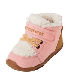MIKI HOUSE HOT BISCUITS 【14-16cm】 かかと顔ドン あったかボア付き セカンドシューズ