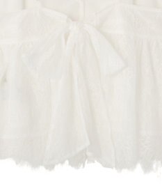 earth music&ecology フリンジレースバックリボンキャミ