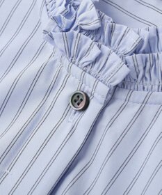 YECCA VECCA イージケアフリルカラーシャツ