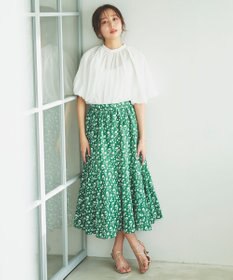 Feroux 【新色追加・洗える】バルーンスリーブ ブラウス