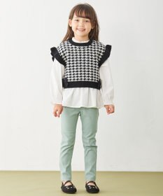 ニットベストレイヤードチュニック / any FAM KIDS | ファッション通販