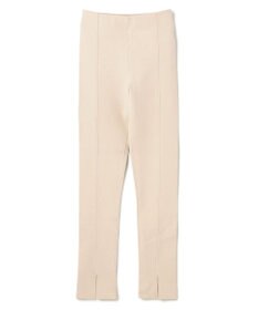 uncrave 【洗える】スムースニット レギンス（uncrave WHITE）