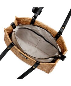 IBIZA ラフィア　セミショルダーバッグ