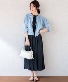 組曲 S ギャザーライトデシン パンツ