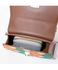 UNBILLION カシュカシュ cachecache / スエード調切り替えハンドバッグ