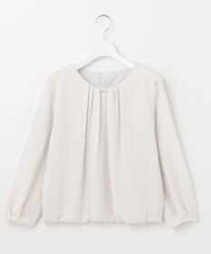 J.PRESS LADIES S ポリエステルツイル タックネック カットソー