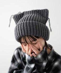 WEGO ローゲージネコミミニットキャップ