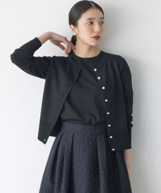 組曲 L 【UVケア・接触冷感】MINA ニットカーディガン