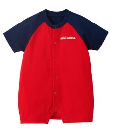 MIKI HOUSE HOT BISCUITS 【ミキハウス】 【70-90cm】 バックロゴショートオール