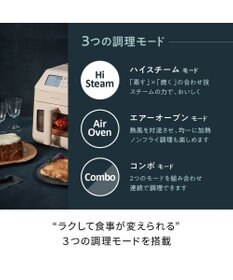 YAMATO テーブル＆キッチン 【レコルト】ハイスチームエアーオーブン  ナチュラルブラック  RAO-3(BK)