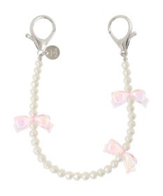 Maison de FLEUR オーロラリボンパールチャーム