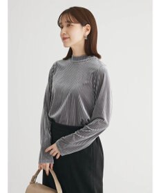 Green Parks ・ＳＵＧＡＲ　ＳＰＯＯＮ　ベロアストライプハイネック