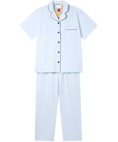 une nana cool 【綿混】両染ジャージ半袖パジャマ MADE WITH LIBERTY FABRIC