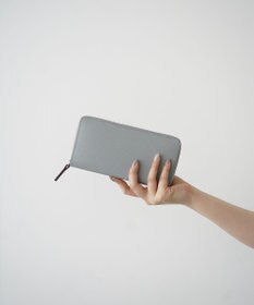 Atelier nuu 【長財布/バイカラー/本革】noble ラウンドウォレット