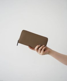 Atelier nuu 【長財布/バイカラー/本革】noble ラウンドウォレット