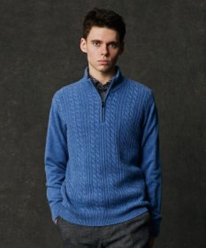 JOSEPH ABBOUD 【オーガニックコットン使用・JAPANファブリック】ジオメトリックプリントシャツ