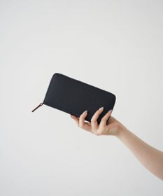 Atelier nuu 【長財布/バイカラー/本革】noble ラウンドウォレット