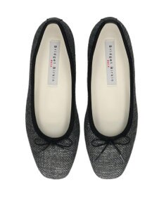 Bridget Birkin ＜3E＞【Bridget Birkin Walk】ラメパナマ調バレエパンプス