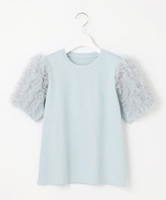 Feroux チュールスリーブ Tシャツ