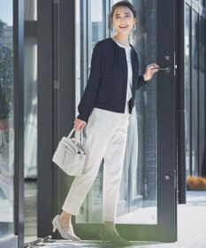 ANY SIS 【撥水機能】サテンストレッチビューティー パンツ