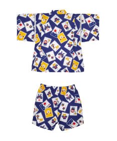 MIKI HOUSE HOT BISCUITS 【ミキハウス】【80-150cm】甚平スーツ