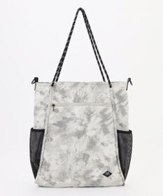 JOSEPH ABBOUD MOUNTAIN 【軽量/ECO撥水/ポケッタブル】エンボスプリント トートバッグ