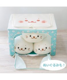 Mother garden しろたん 収納ケース 《ぽてぽて柄》