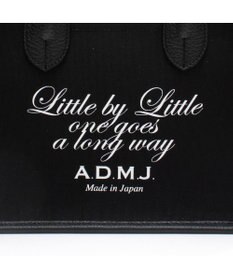 A.D.M.J. 【ファブリック】オフィサー/イタリアンファブリックヘリ巻きトートS