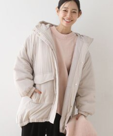 Green Parks フーディ中綿コート