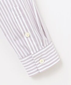 J.PRESS LADIES L 【洗える】BEZ ストライプ シャツカラー ブラウス