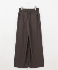 自由区 【抗菌/サスティナブル/セット着用可】EASY SET UP ワイドストレート パンツ