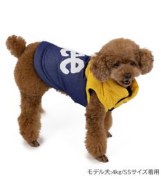 PET PARADISE Lee 切り替え 綿入ベスト 小型犬