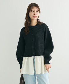 Green Parks ・ＥＬＥＮＣＡＲＥ　ＤＵＥ　スソレイヤーニットカーディカ