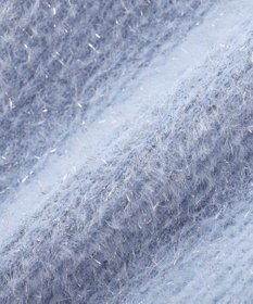 YECCA VECCA ラメシャギードルマンニット