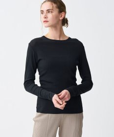 uncrave シアー クルーネック カットソー